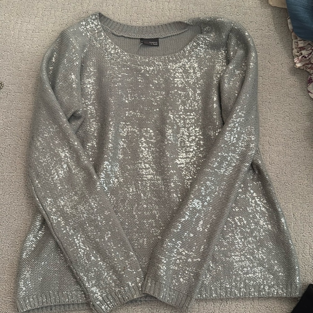 Sparkle & Fade sequin sweater